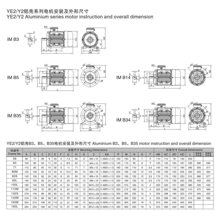 B35臥式三相異步電動機(jī)